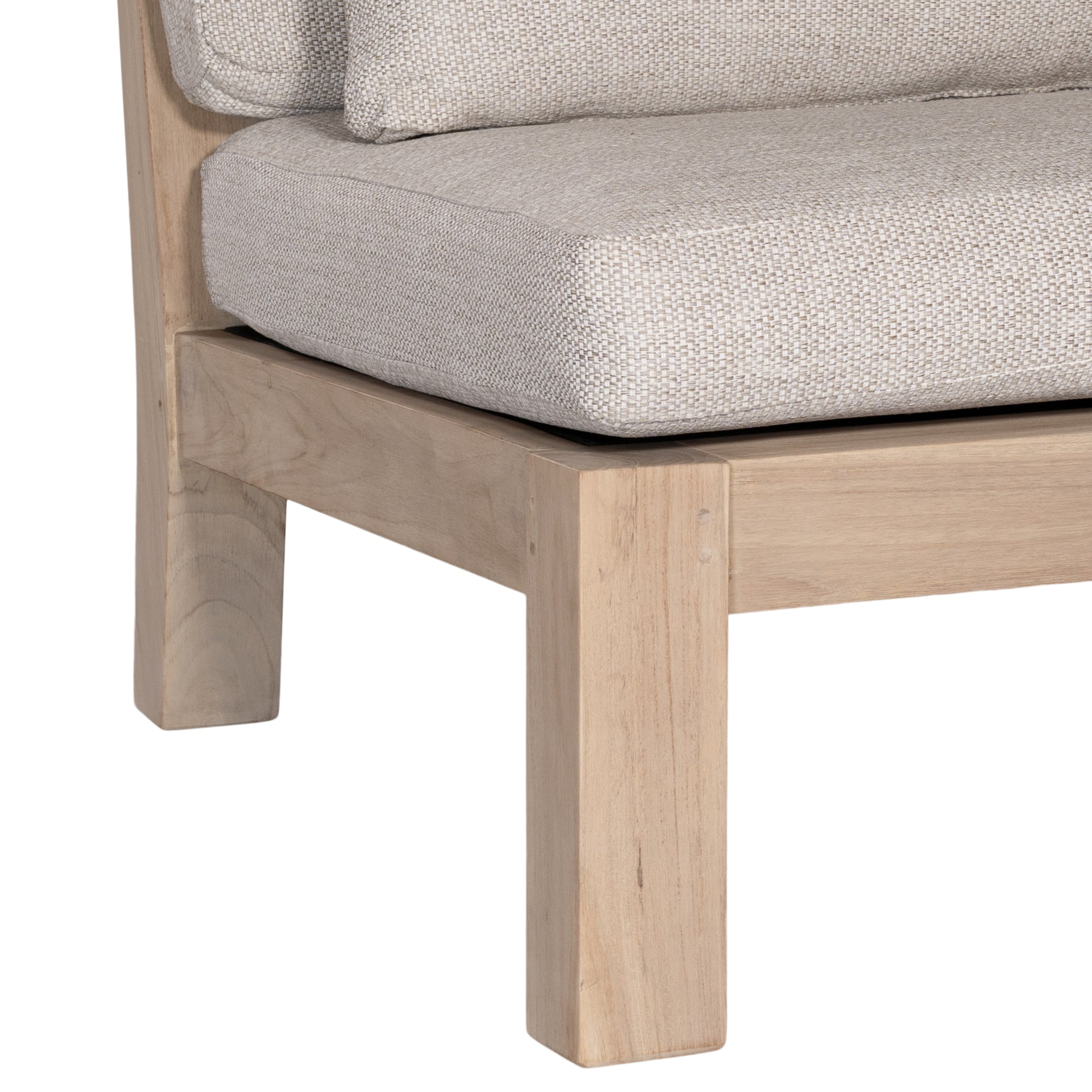 Harper Armless Sofa | One Seater Uniqwa Collections