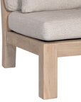 Harper Armless Sofa | One Seater Uniqwa Collections