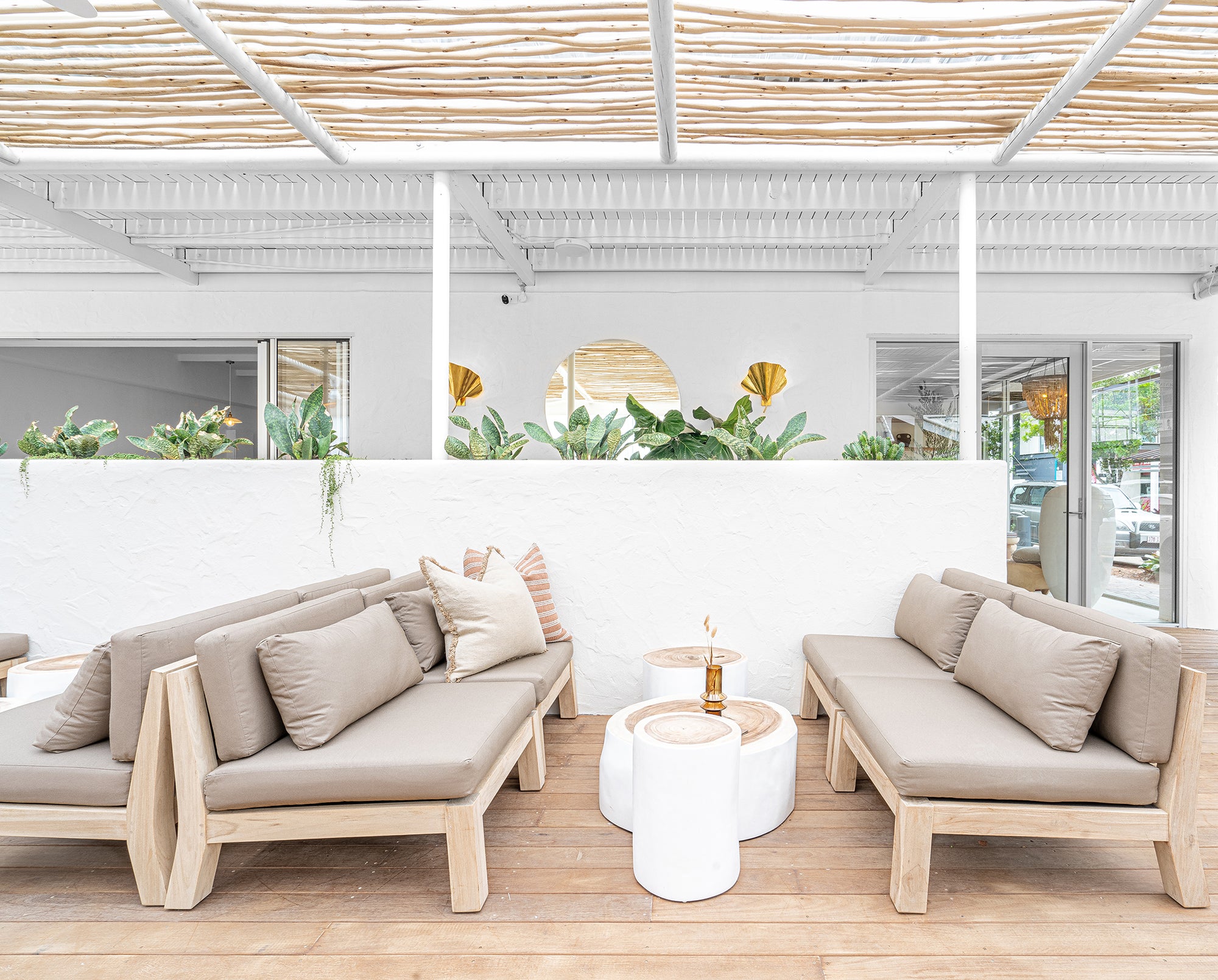 Harper Armless Sofa | Three Seater Uniqwa Collections