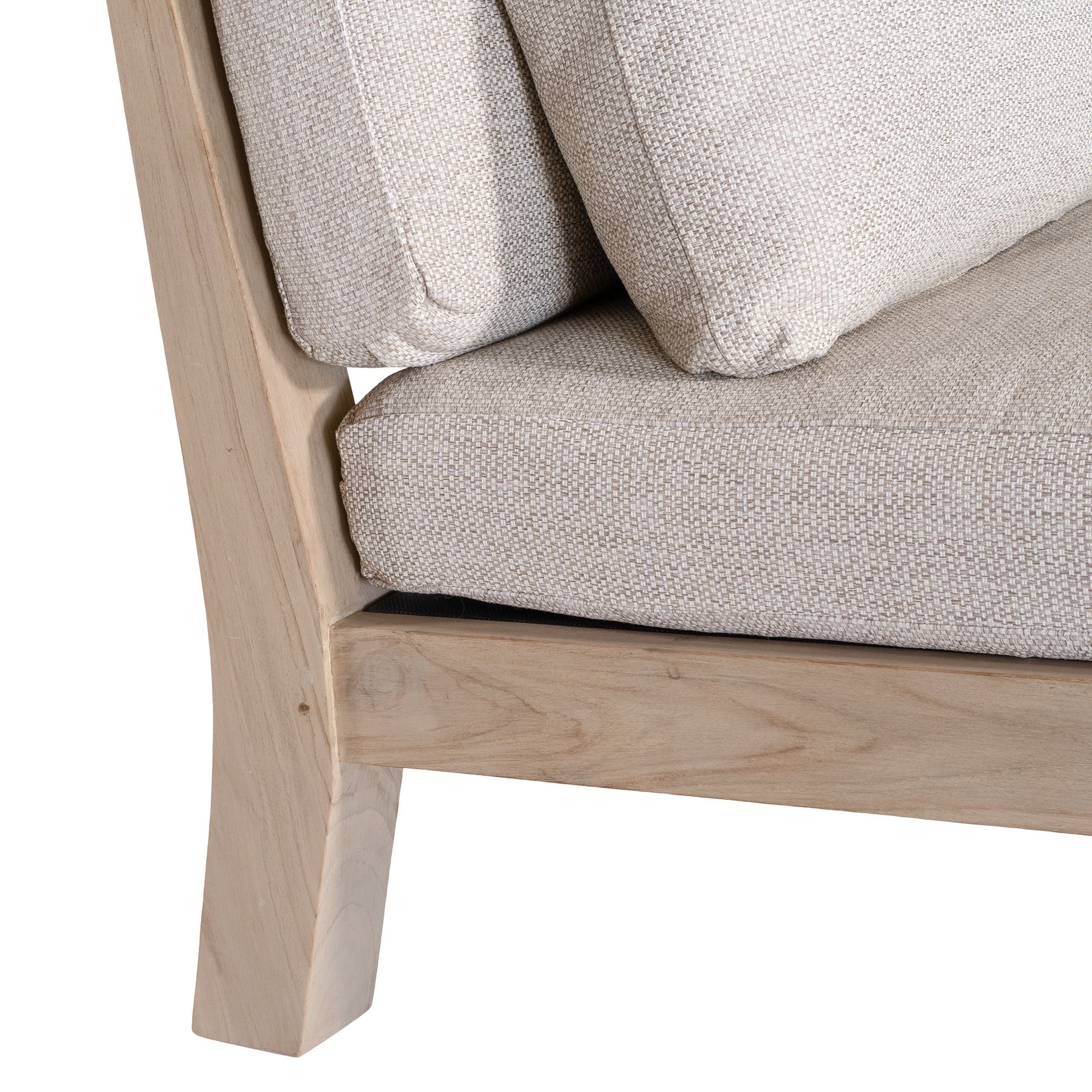Harper Armless Sofa | Three Seater Uniqwa Collections