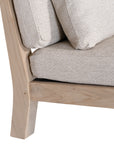 Harper Armless Sofa | Three Seater Uniqwa Collections