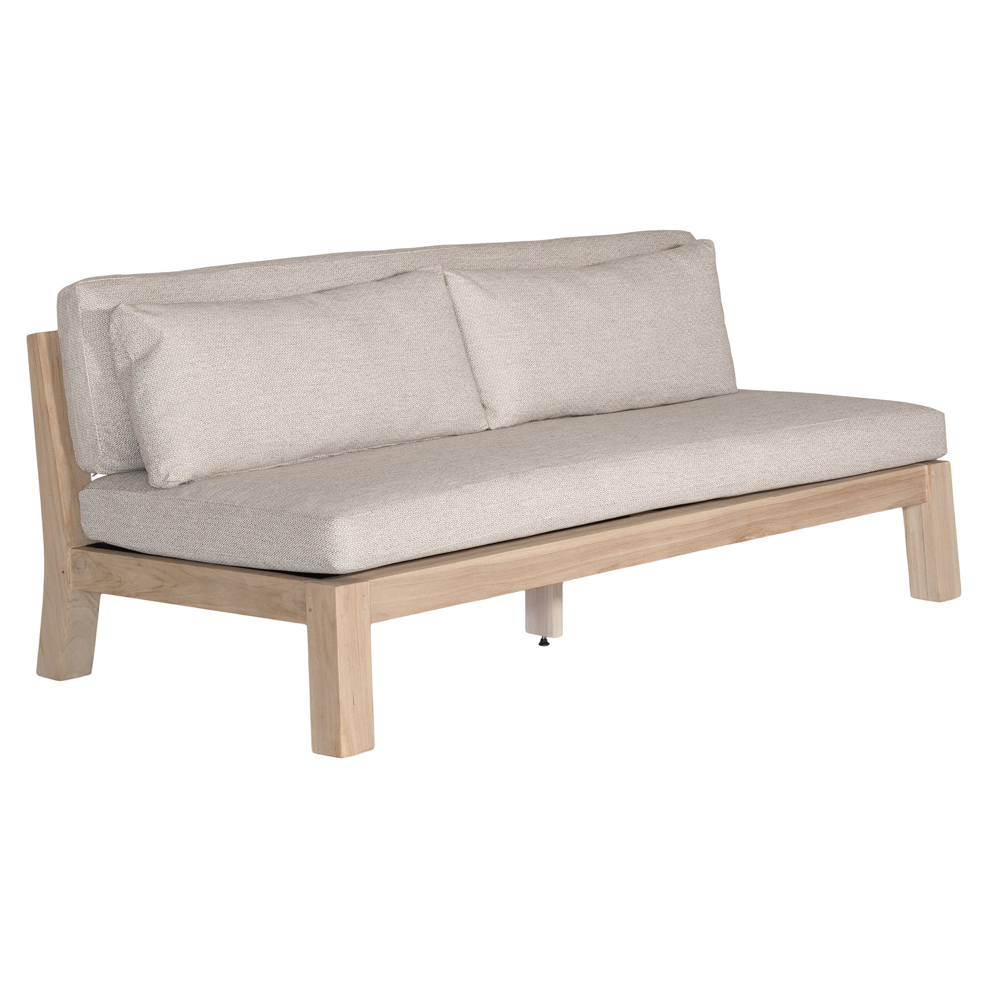 Harper Armless Sofa | Three Seater Uniqwa Collections