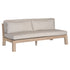 Harper Armless Sofa | Three Seater Luxury Natural Uniqwa Collections