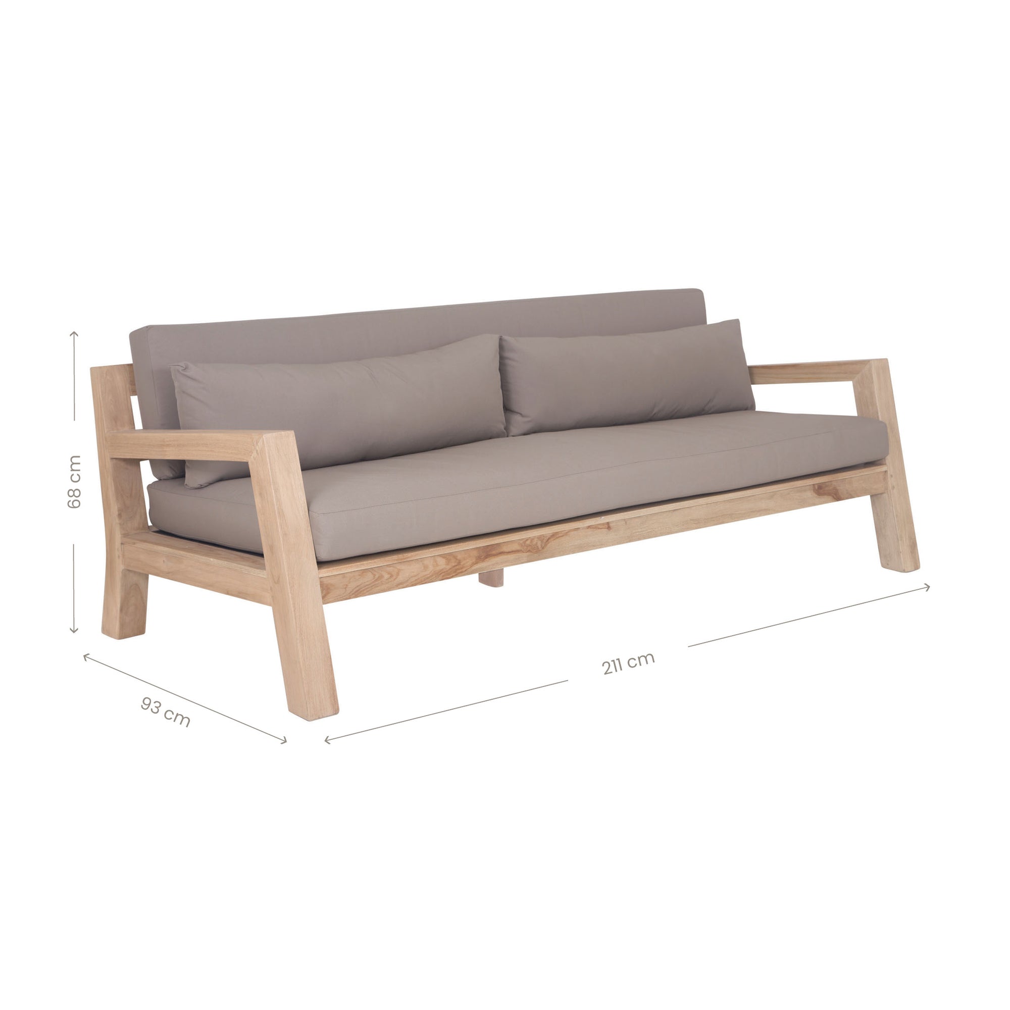 Harper Sofa | Three Seater Uniqwa Collections