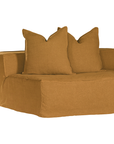 Hendrix Modular Sofa | Curve Module Ochre Uniqwa Collections