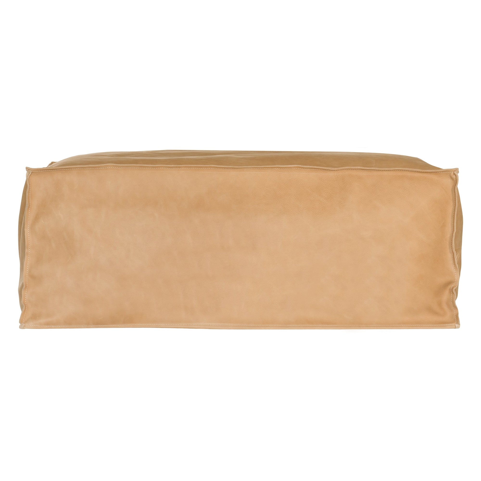 Hendrix Low Rider Sofa | Tan Leather Uniqwa Collections