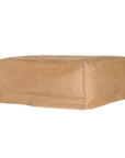 Hendrix Low Rider Sofa | Tan Leather Ottoman Uniqwa Collections