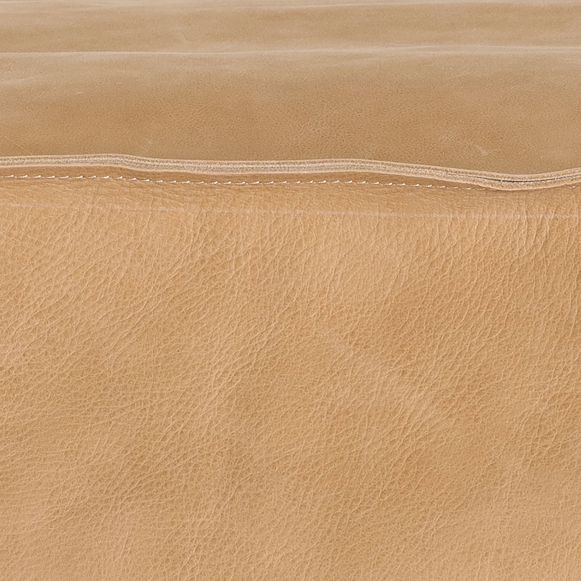 Hendrix Low Rider Sofa | Tan Leather Uniqwa Collections