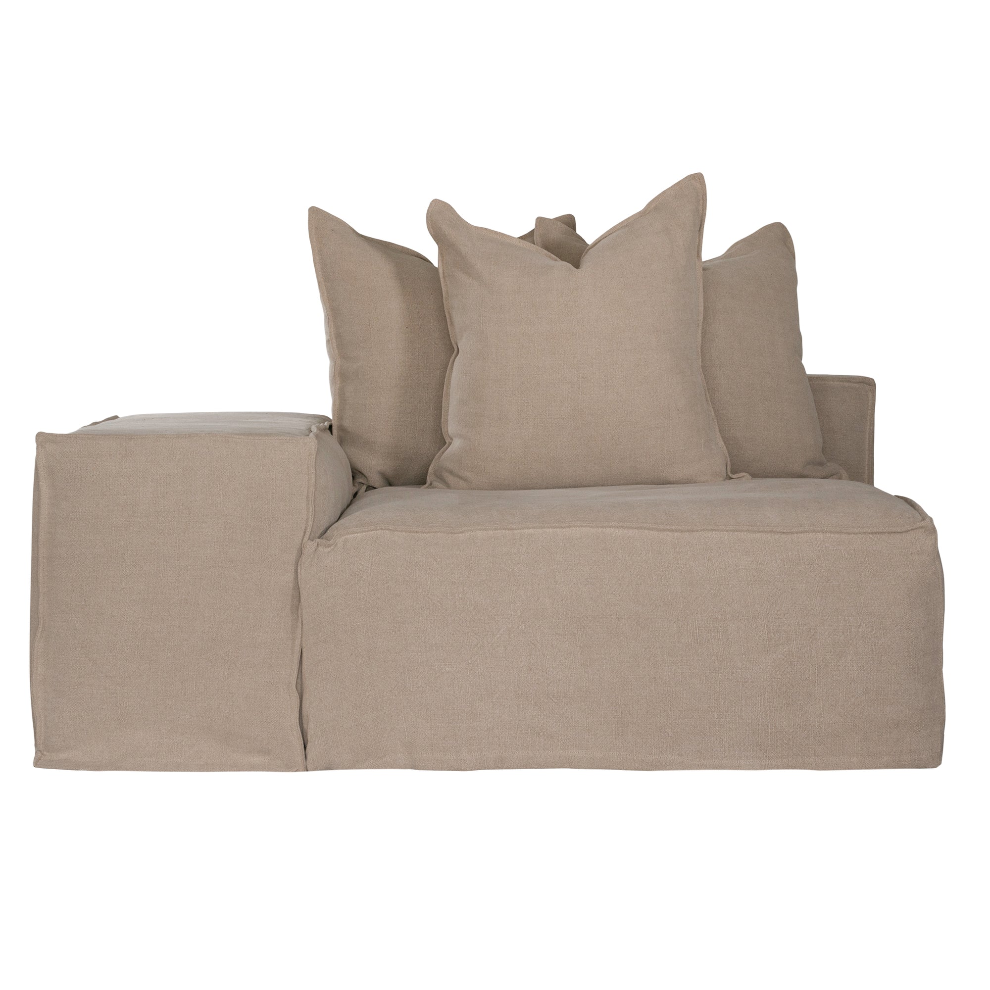 Hendrix Low Rider Sofa | Chaise Long Arm Uniqwa Collections