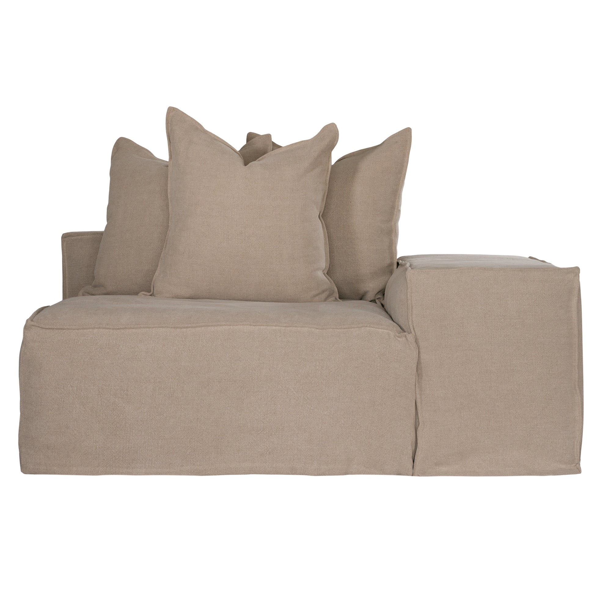 Hendrix Low Rider Sofa | Chaise Long Arm Uniqwa Collections