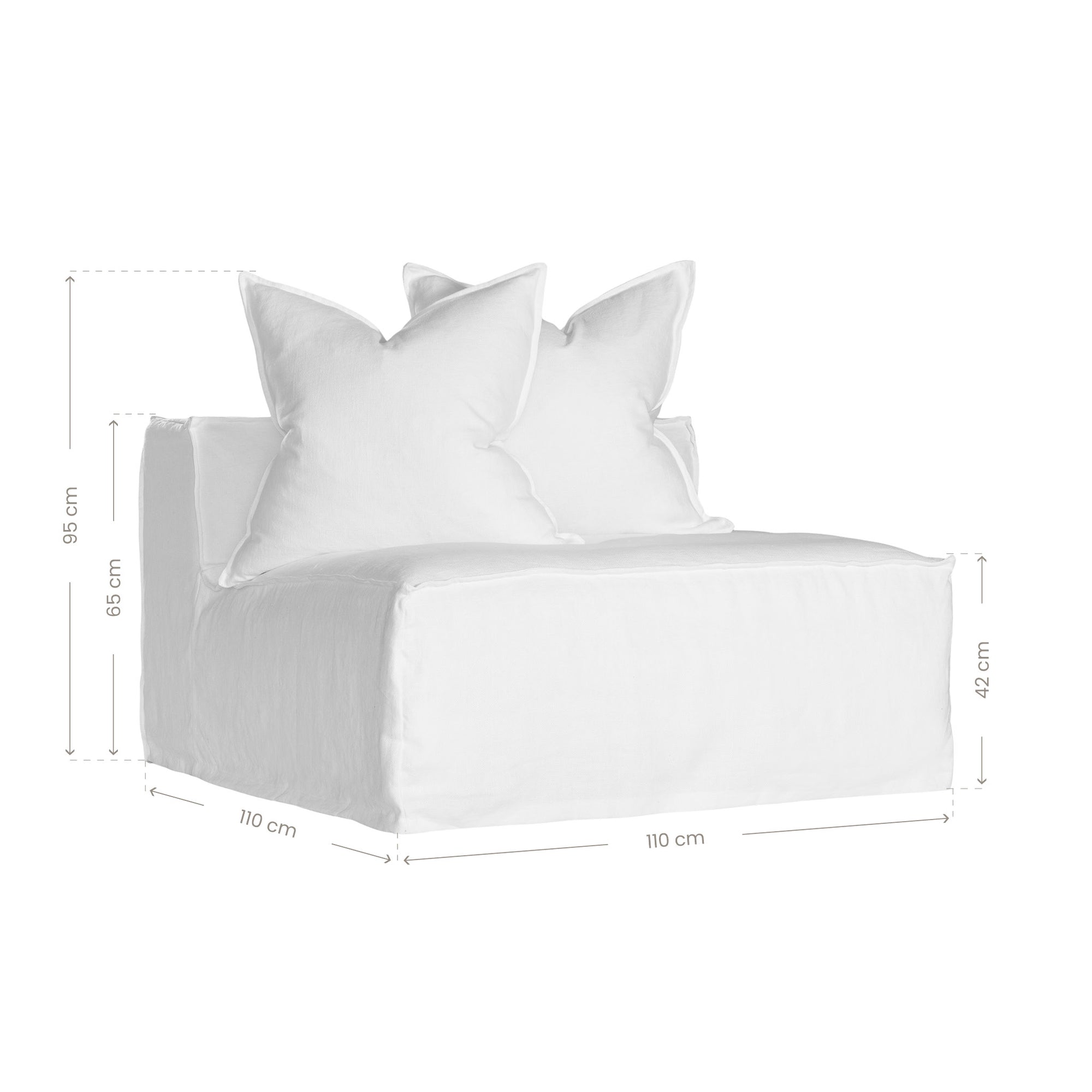 Hendrix Sofa | Single Seat Uniqwa Collections