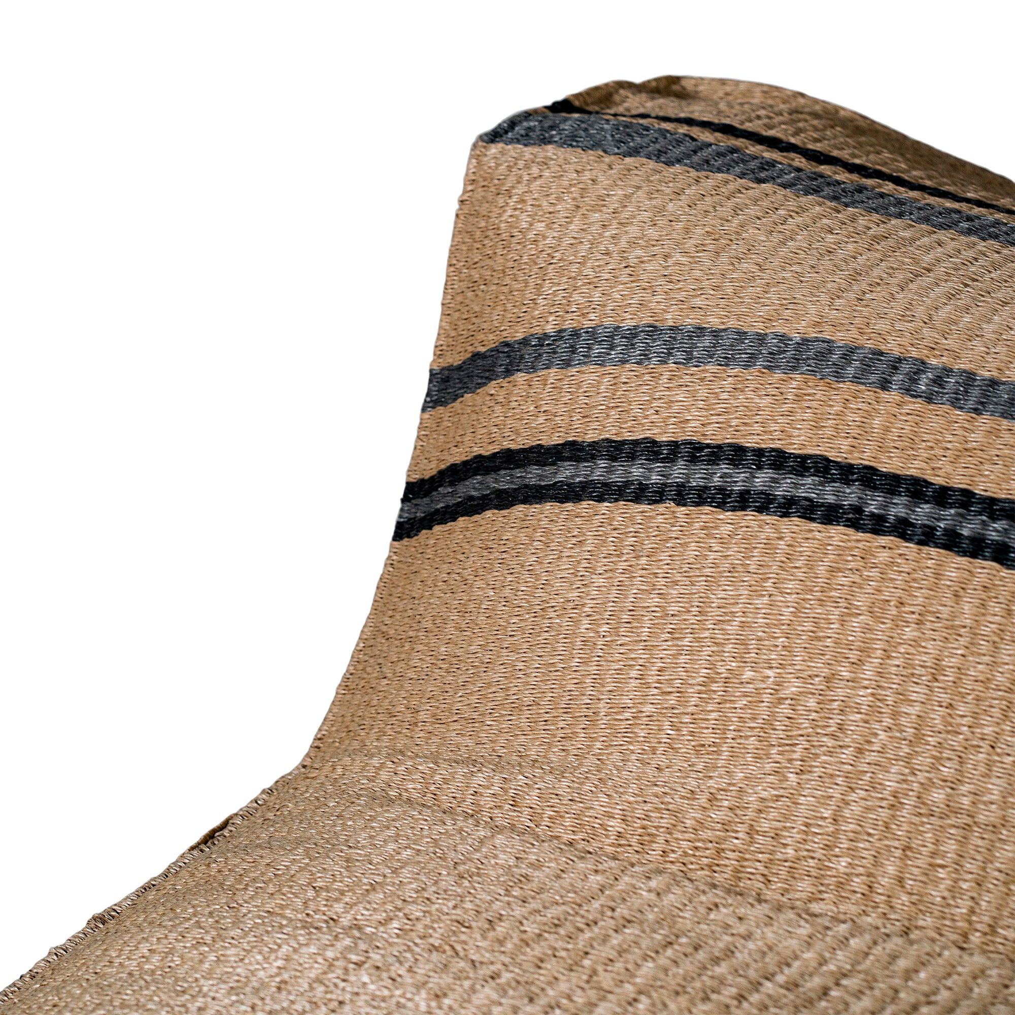 Idube Outdoor Lounger | Natural Stripe Uniqwa Collections