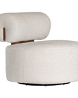 Iggy Swivel Occasional Chair | Glam Luxe Uniqwa Collections