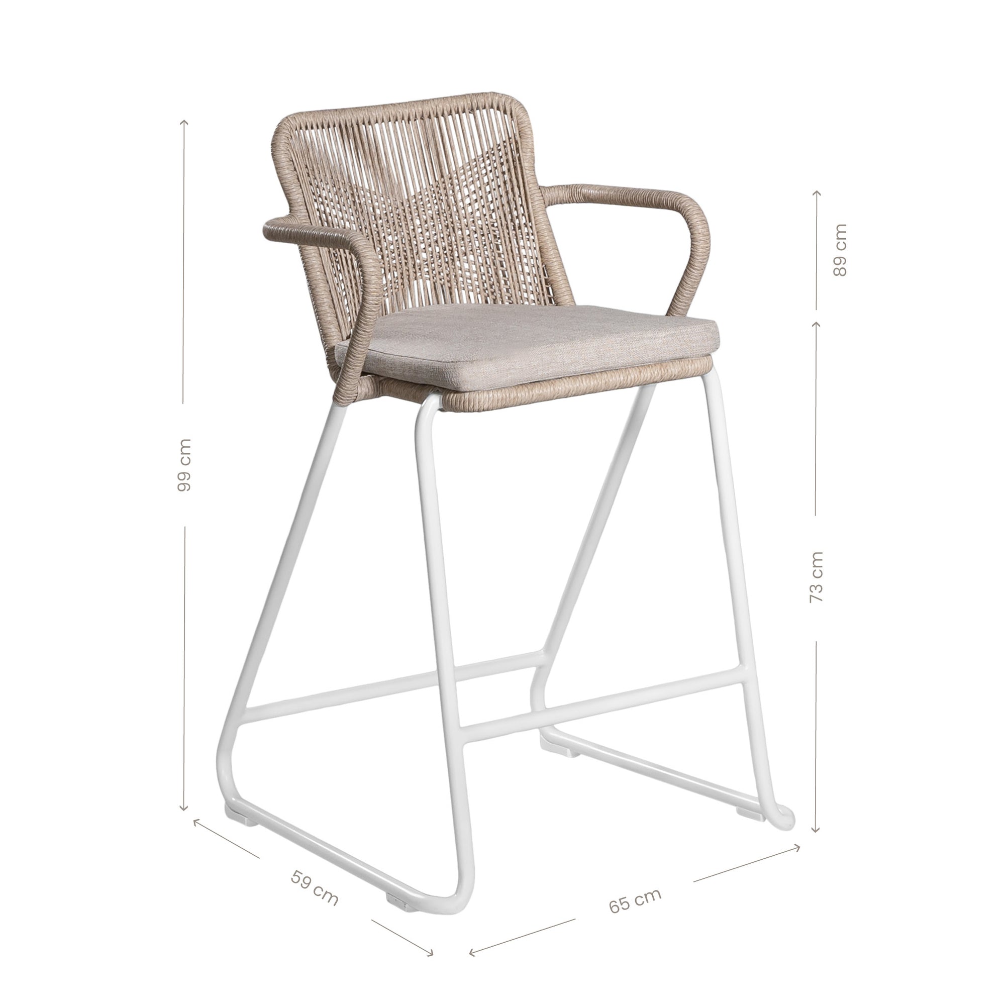 Indaaba Barchair | Natural Uniqwa Collections