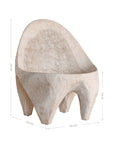 Isikolo Chair | Whitewash Uniqwa Collections