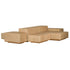 Jimi Modular Leather Sofa Uniqwa Collections
