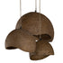 Kala Pendant | Sculptural Composite | Dark Roast Uniqwa Collections