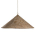Khufu Pendant | Sculptural Composite | Large | Dark Roast Uniqwa Collections