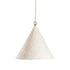 Khufu Pendant | Sculptural Composite | Tall | Light Roast Uniqwa Collections
