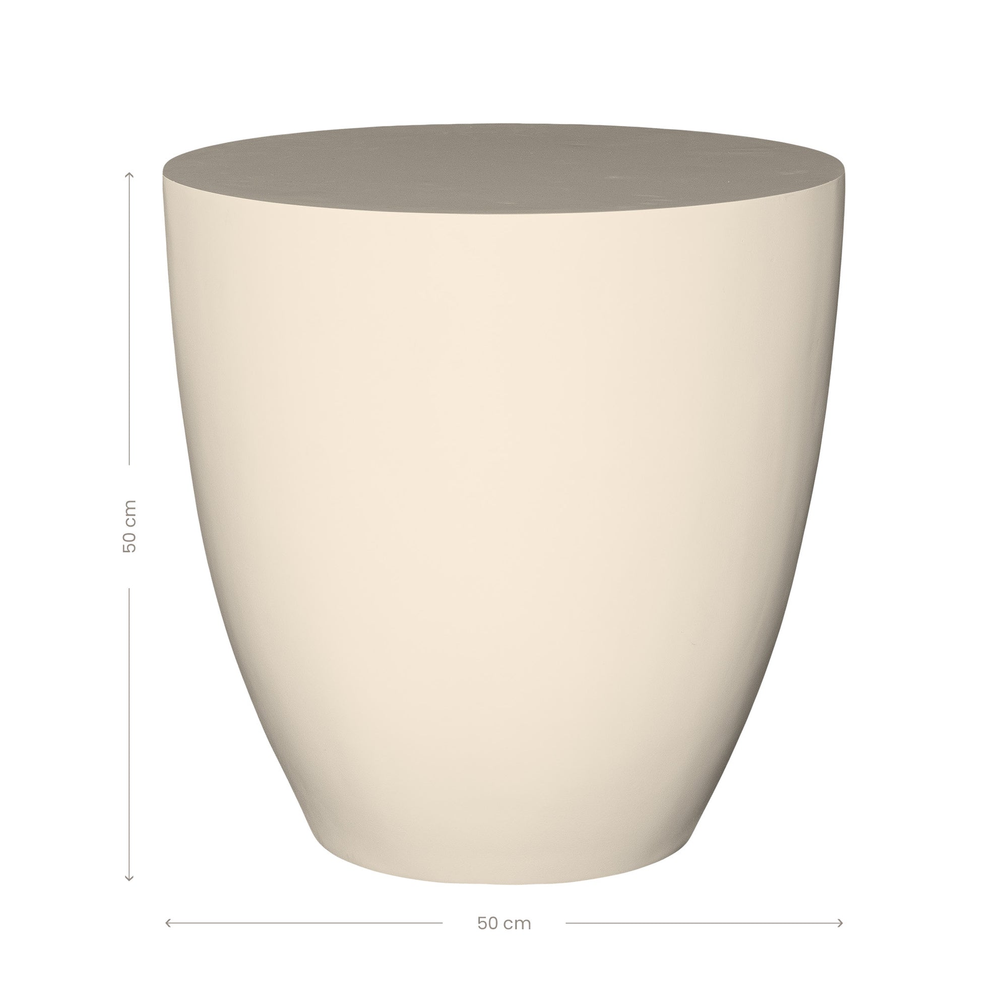 Klop Palm Cut Side Table | Resin Uniqwa Collections