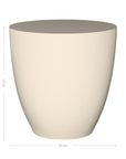 Klop Palm Cut Side Table | Resin Uniqwa Collections