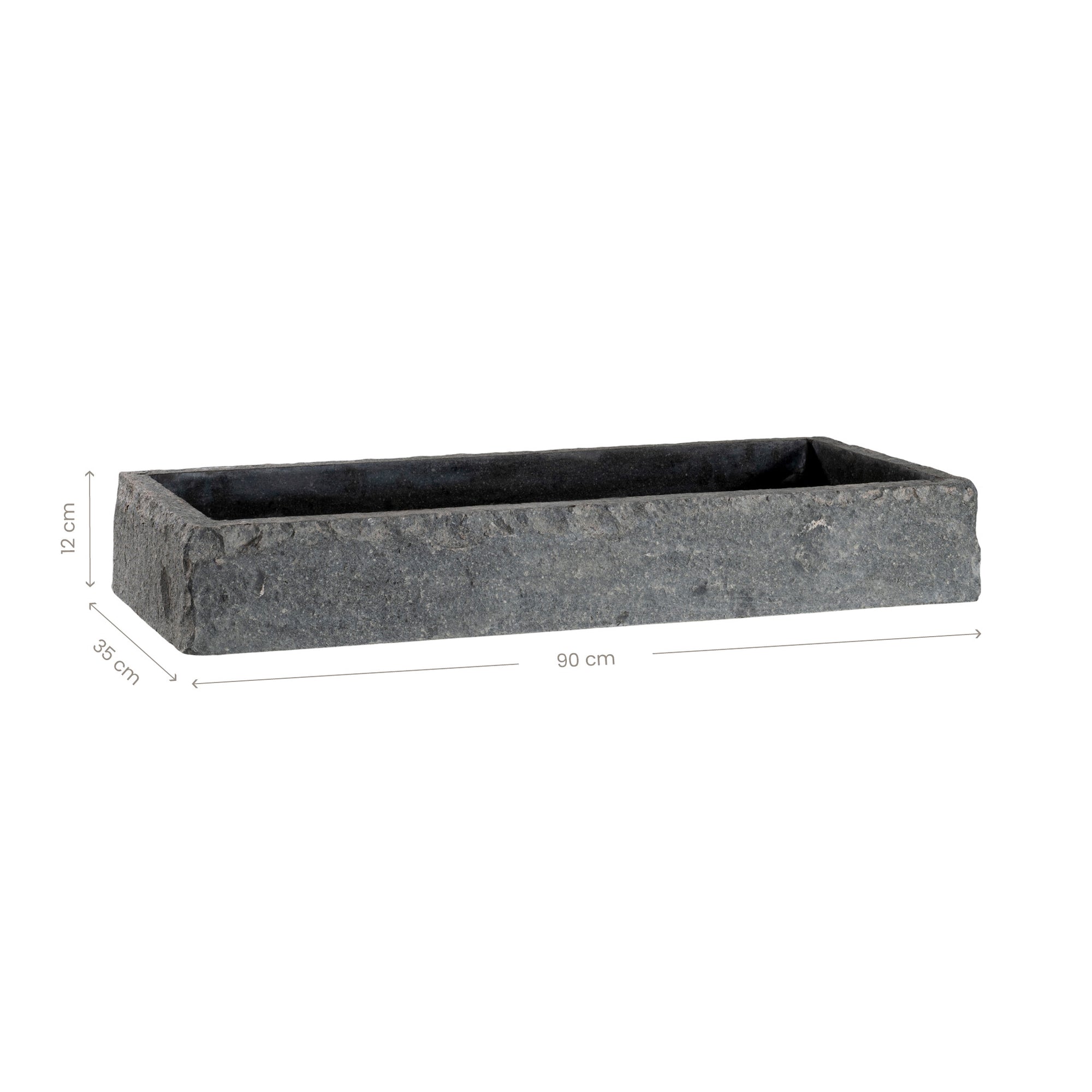 Lava Stone Basin | Rectangular Uniqwa Collections