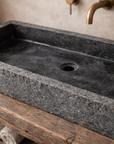 Lava Stone Basin | Rectangular Uniqwa Collections