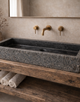 Lava Stone Basin | Rectangular Uniqwa Collections