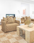 Mallorca One Seater Sofa | Cashew Uniqwa Collections