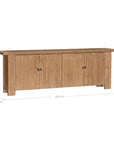 Lisu Four Door Buffet Uniqwa Collections