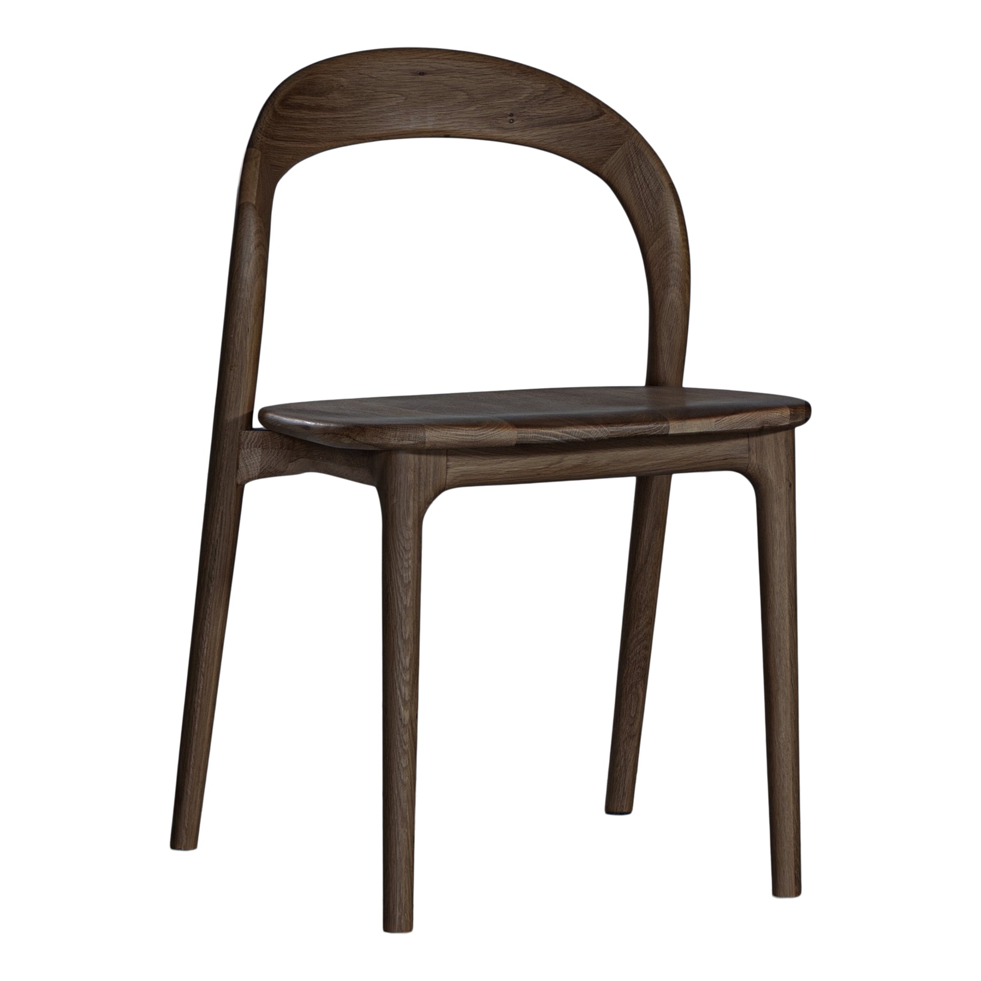 Loki Oak Dining Chair Espresso Uniqwa Collections