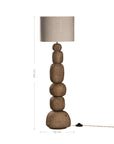 Lulah Floor Lamp | Dark Roast Uniqwa Collections