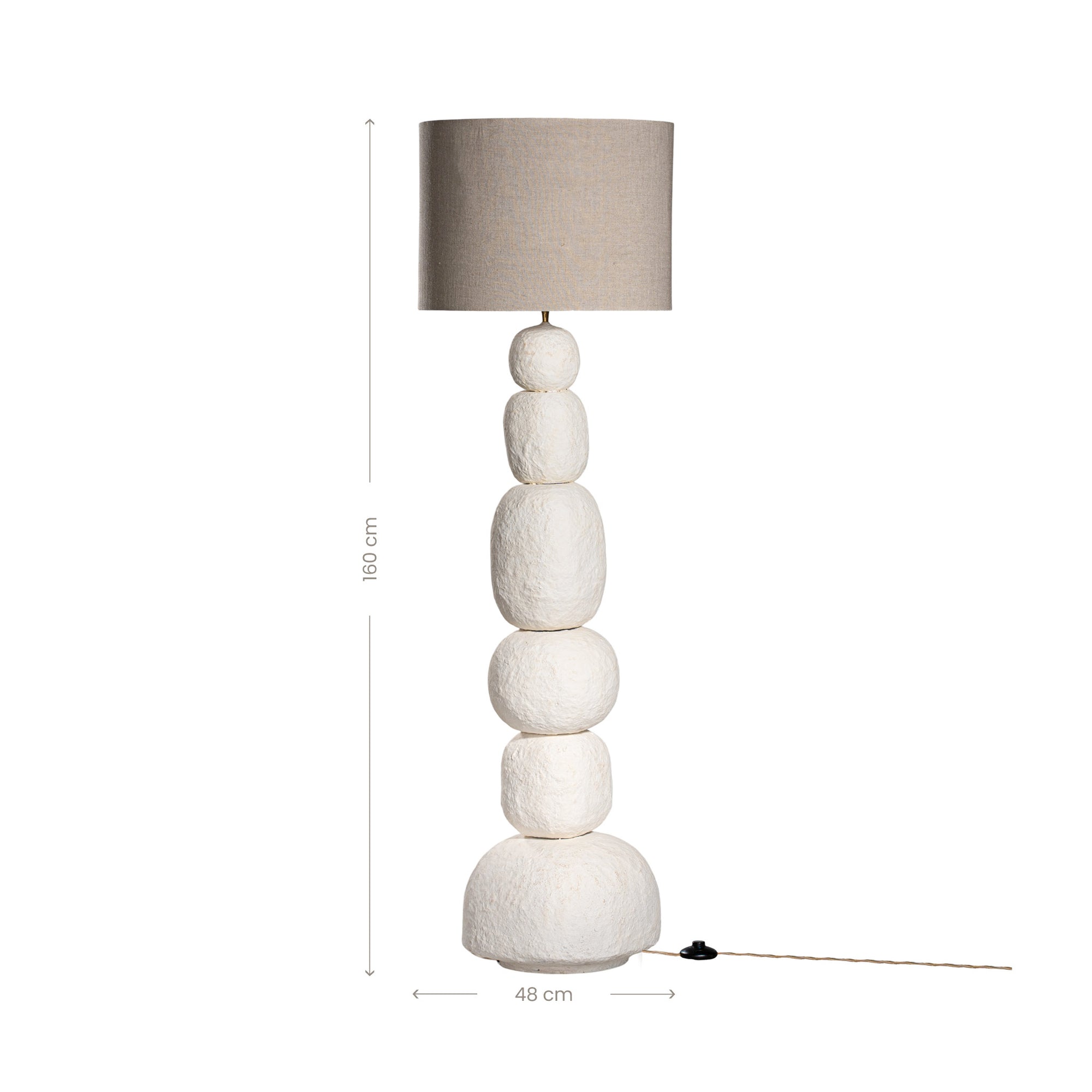 Lulah Floor Lamp | Light Roast Uniqwa Collections