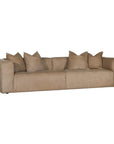 Malta Four Seater Sofa | Leather | Enoki Brown Uniqwa Collections