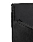 Mahola Leather Dining Chair | Black Uniqwa Collections