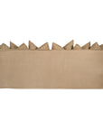 Mallorca Three Seater Leather Slipcover Sofa | Cashew Uniqwa Collections