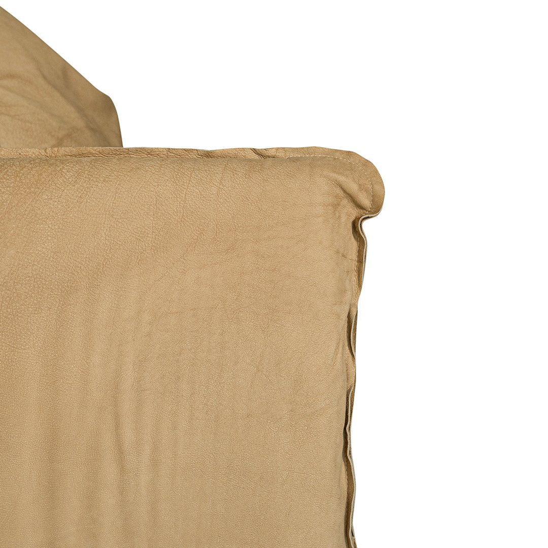 Mallorca One Seater Sofa | Aniline Leather | Cashew Uniqwa Collections