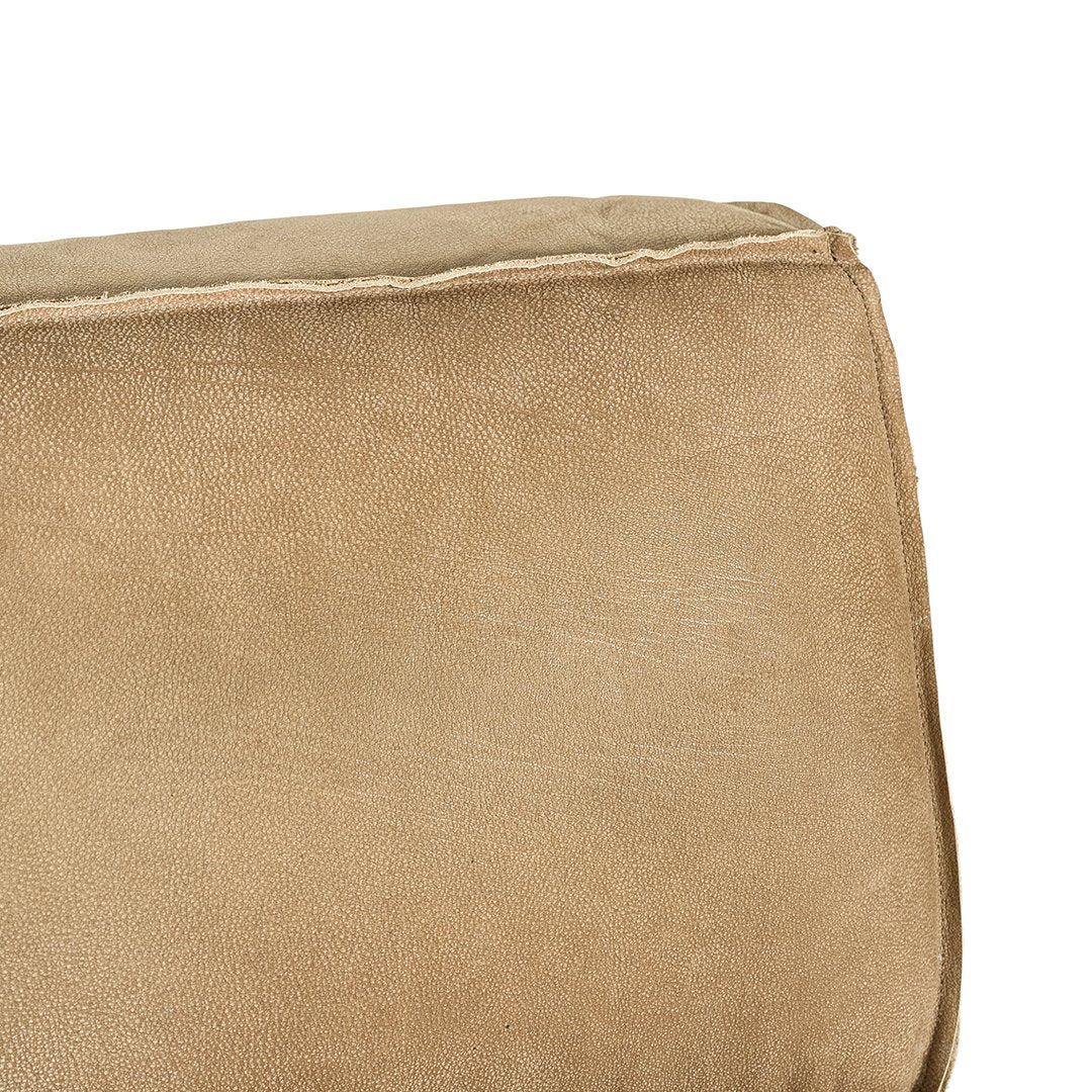 Manson Modular Sofa | Aniline Leather | Cashew Uniqwa Collections