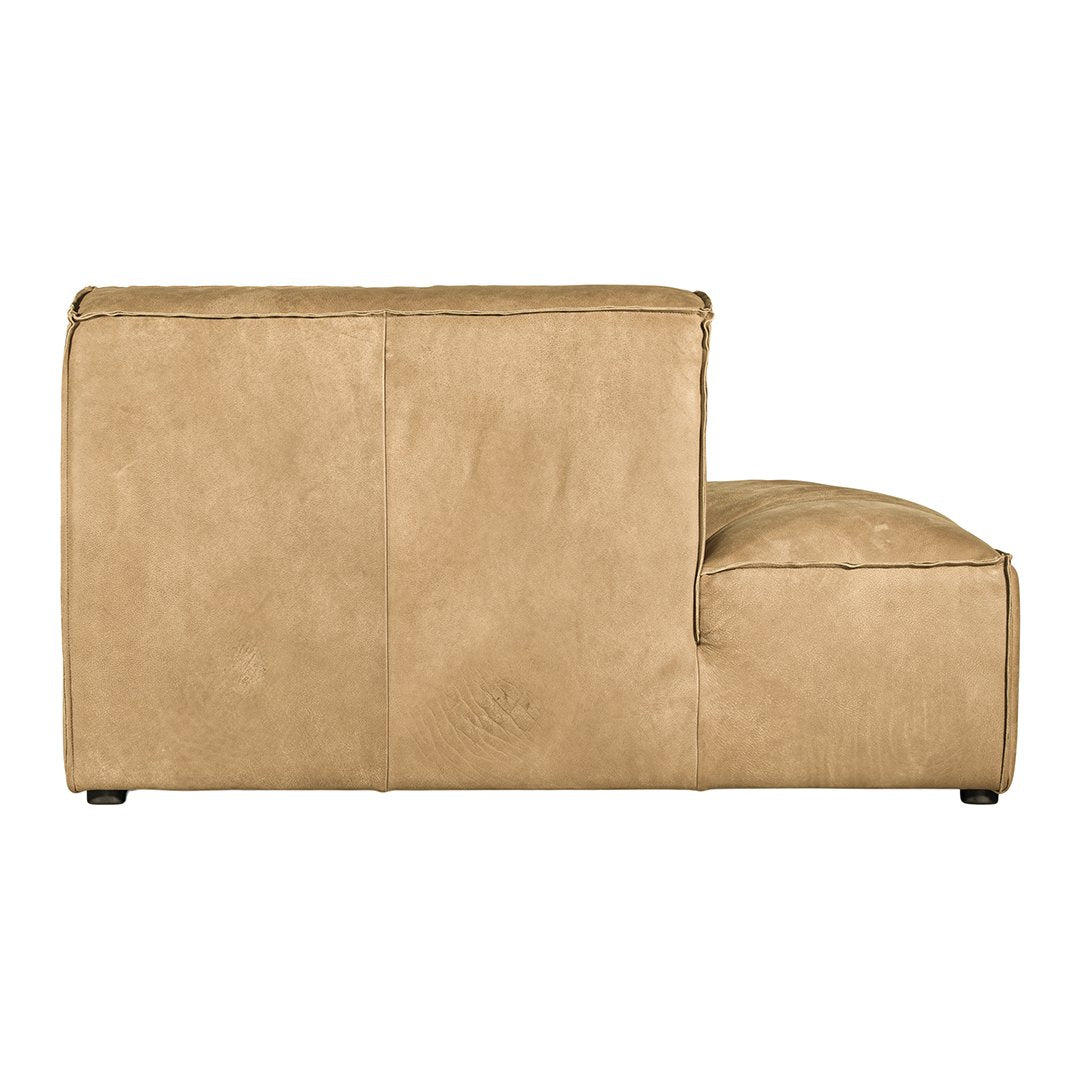 Manson Modular Sofa | Aniline Leather | Cashew Uniqwa Collections