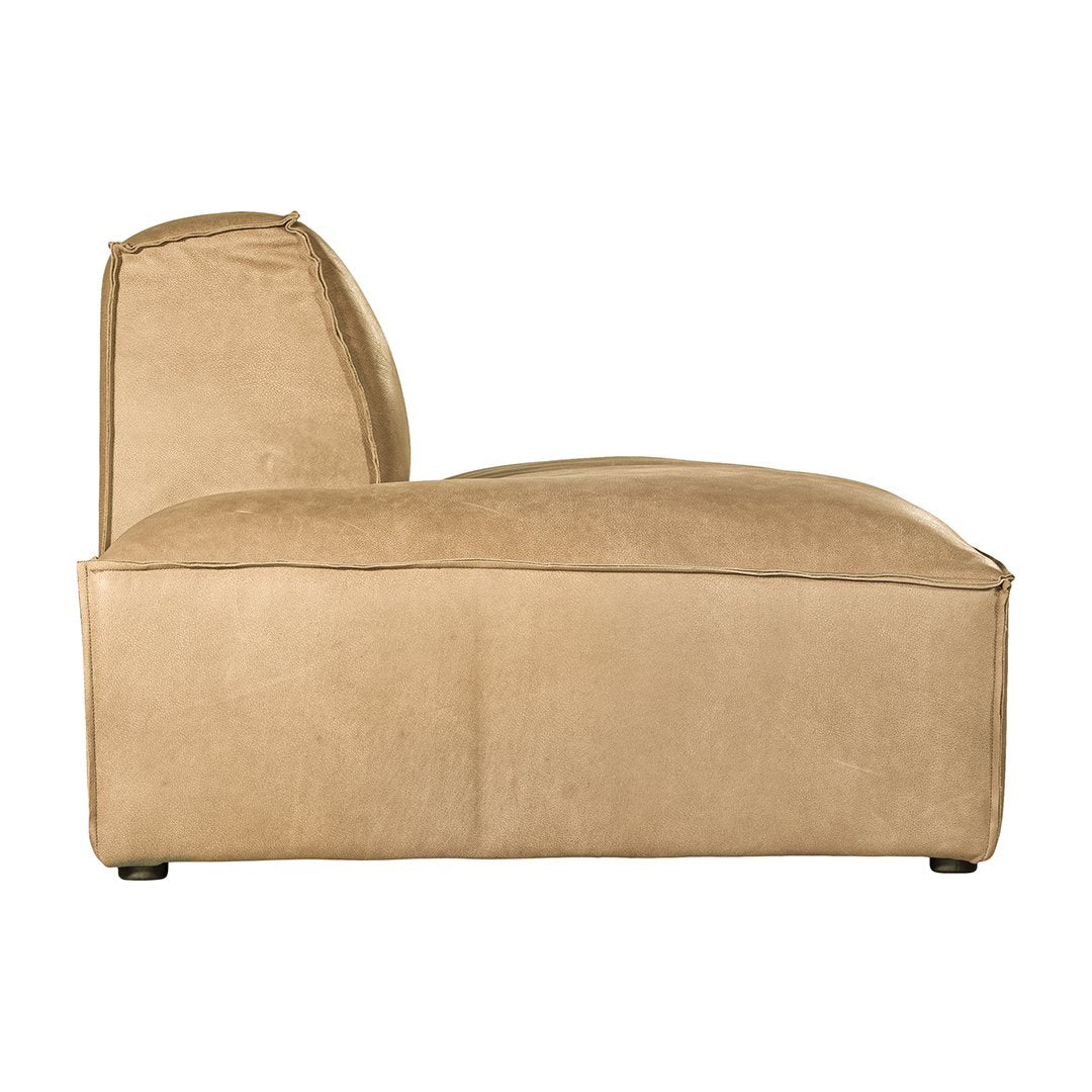 Manson Modular Sofa | Aniline Leather | Cashew Uniqwa Collections