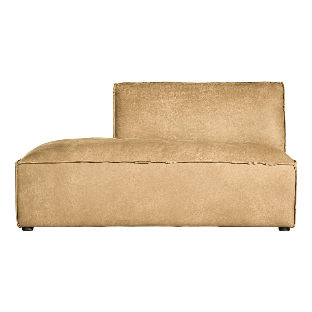 Manson Modular Sofa | Aniline Leather | Cashew Uniqwa Collections