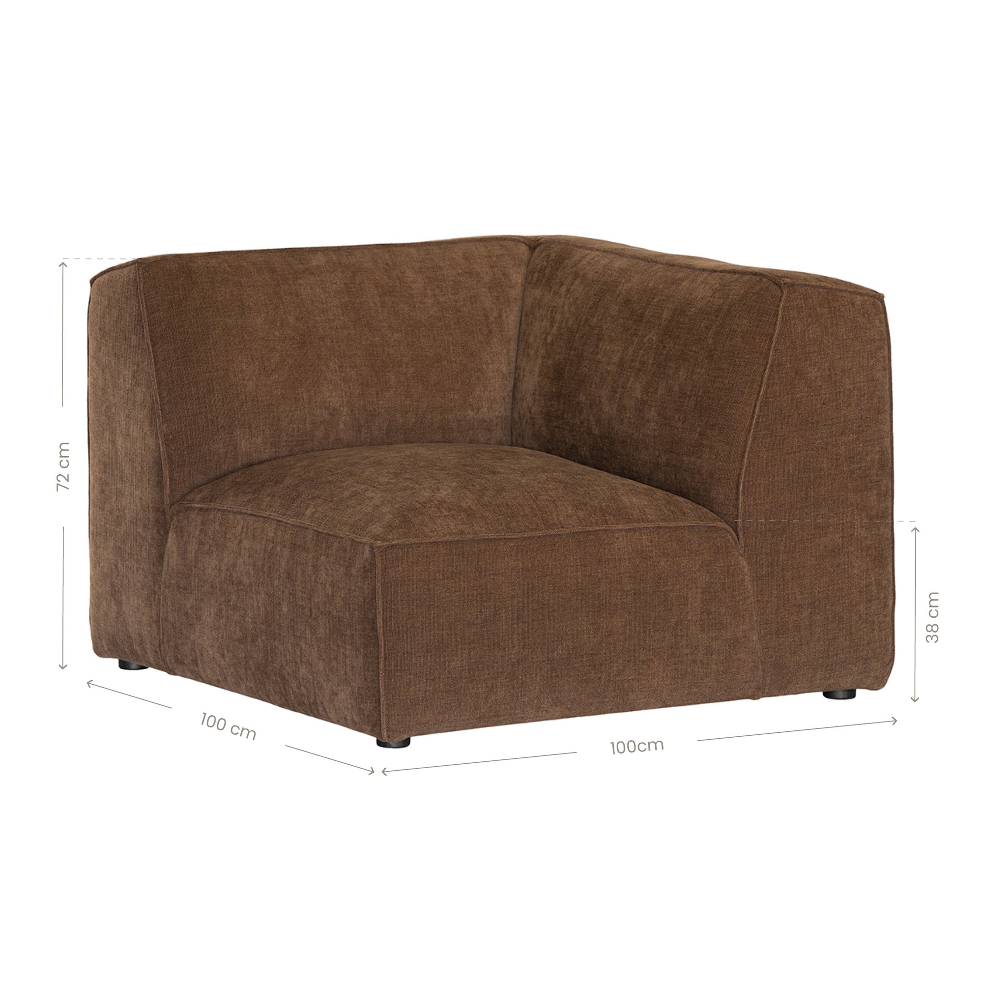 Manson Modular Sofa | Cocoa Uniqwa Collections