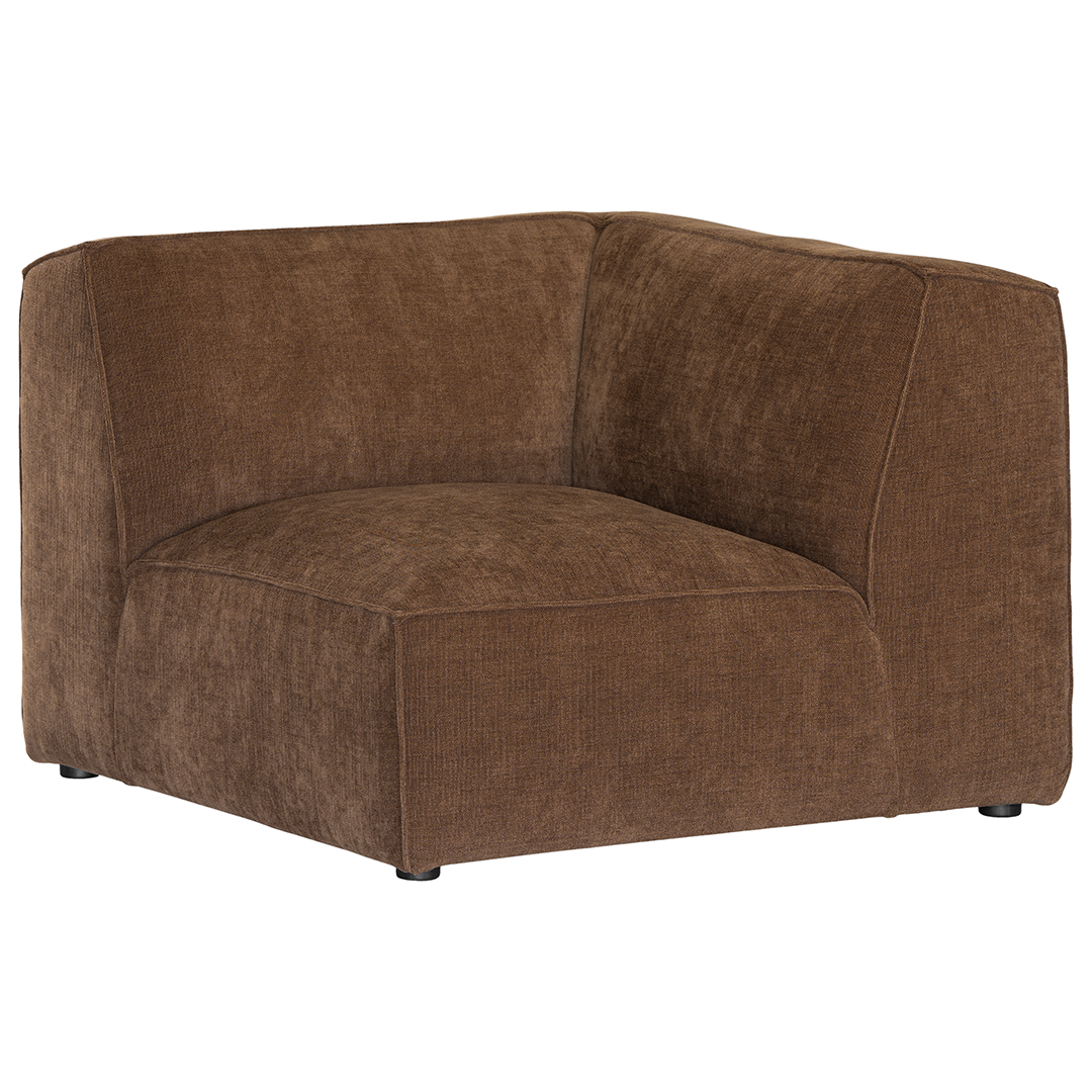 Manson Modular Sofa | Cocoa Corner Seat Uniqwa Collections