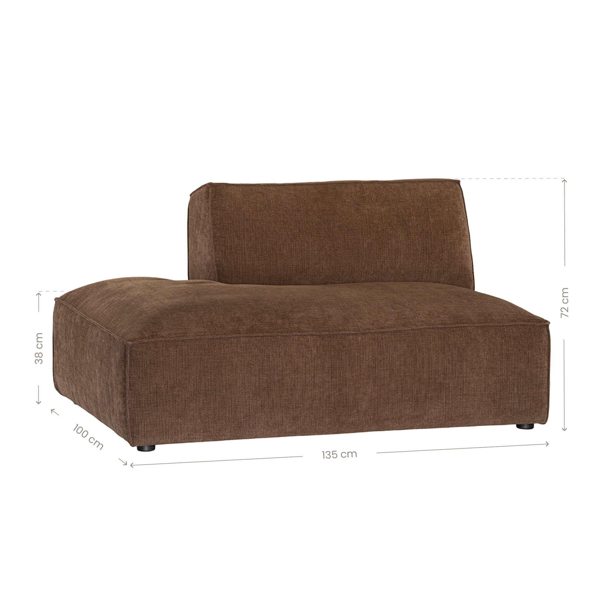 Manson Modular Sofa | Cocoa Uniqwa Collections