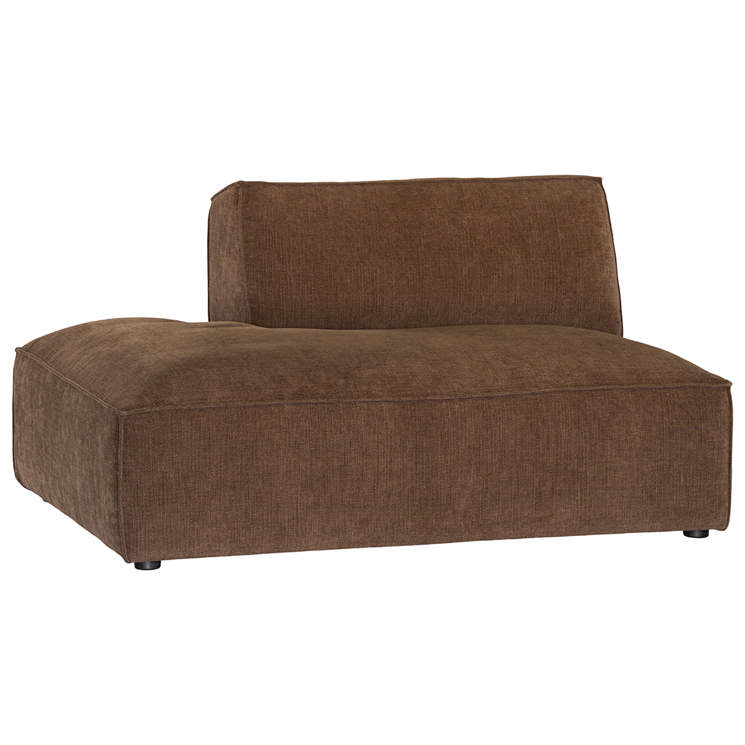 Manson Modular Sofa | Cocoa Left Side Chaise Uniqwa Collections