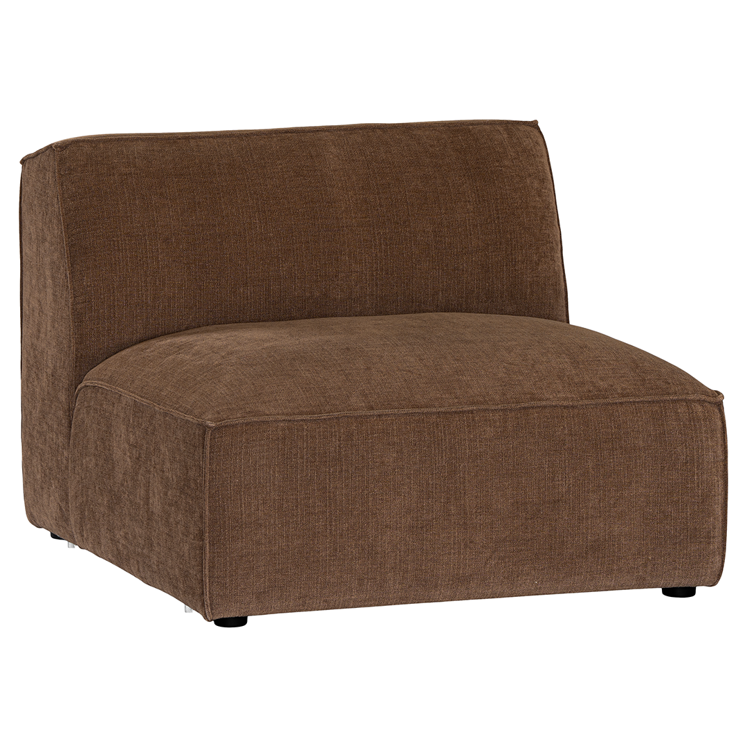 Manson Modular Sofa | Cocoa Single Seater Uniqwa Collections