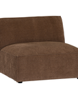 Manson Modular Sofa | Cocoa Single Seater Uniqwa Collections