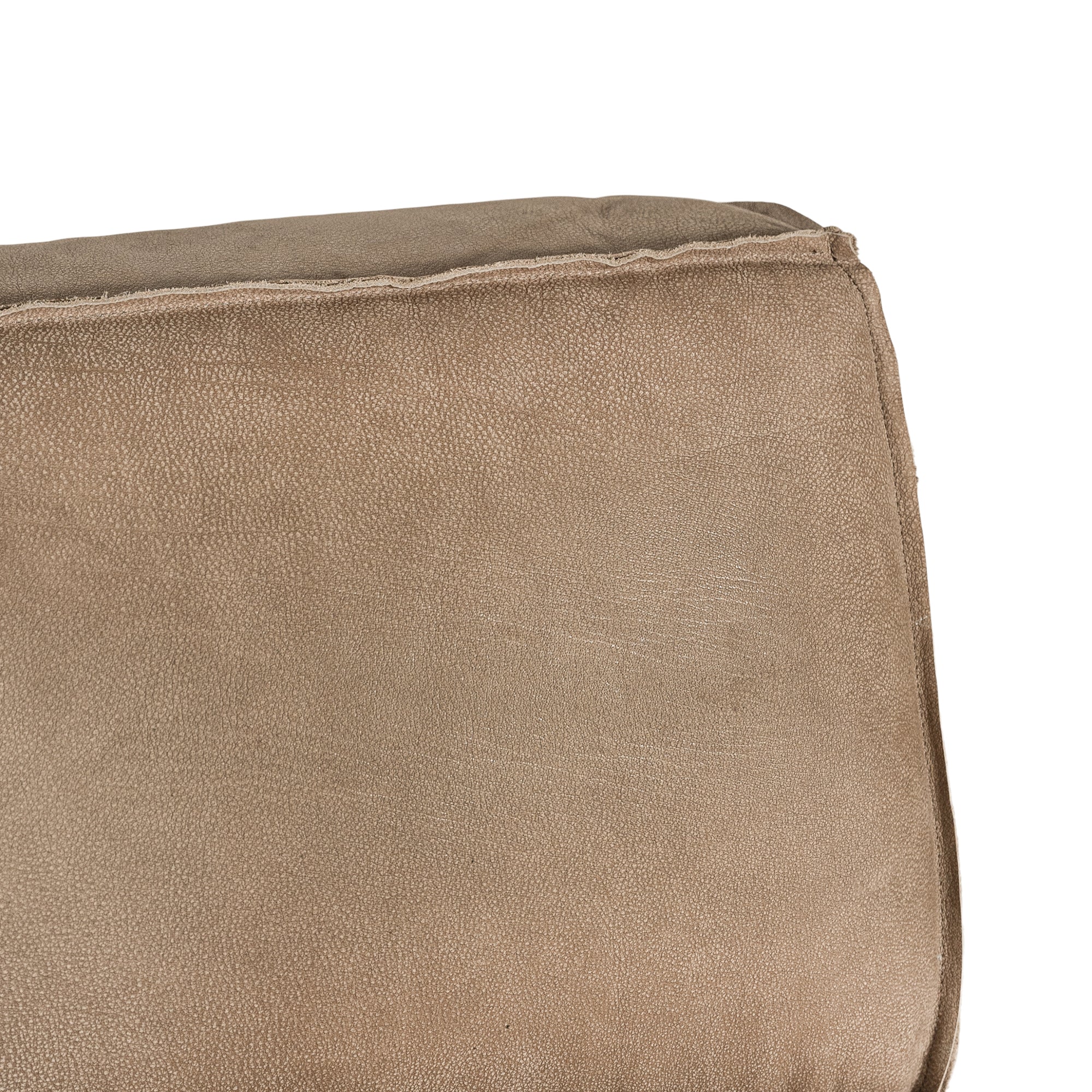 Manson Buffalo Leather Modular Sofa | Enoki Brown Uniqwa Collections