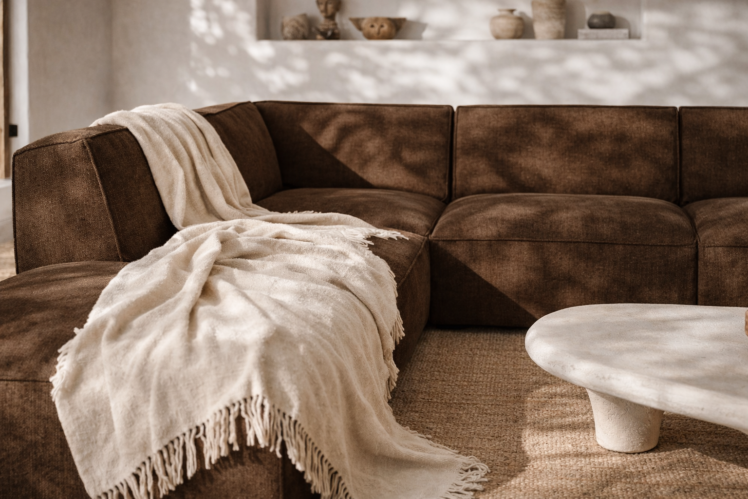 Manson Modular Sofa | Cocoa Uniqwa Collections