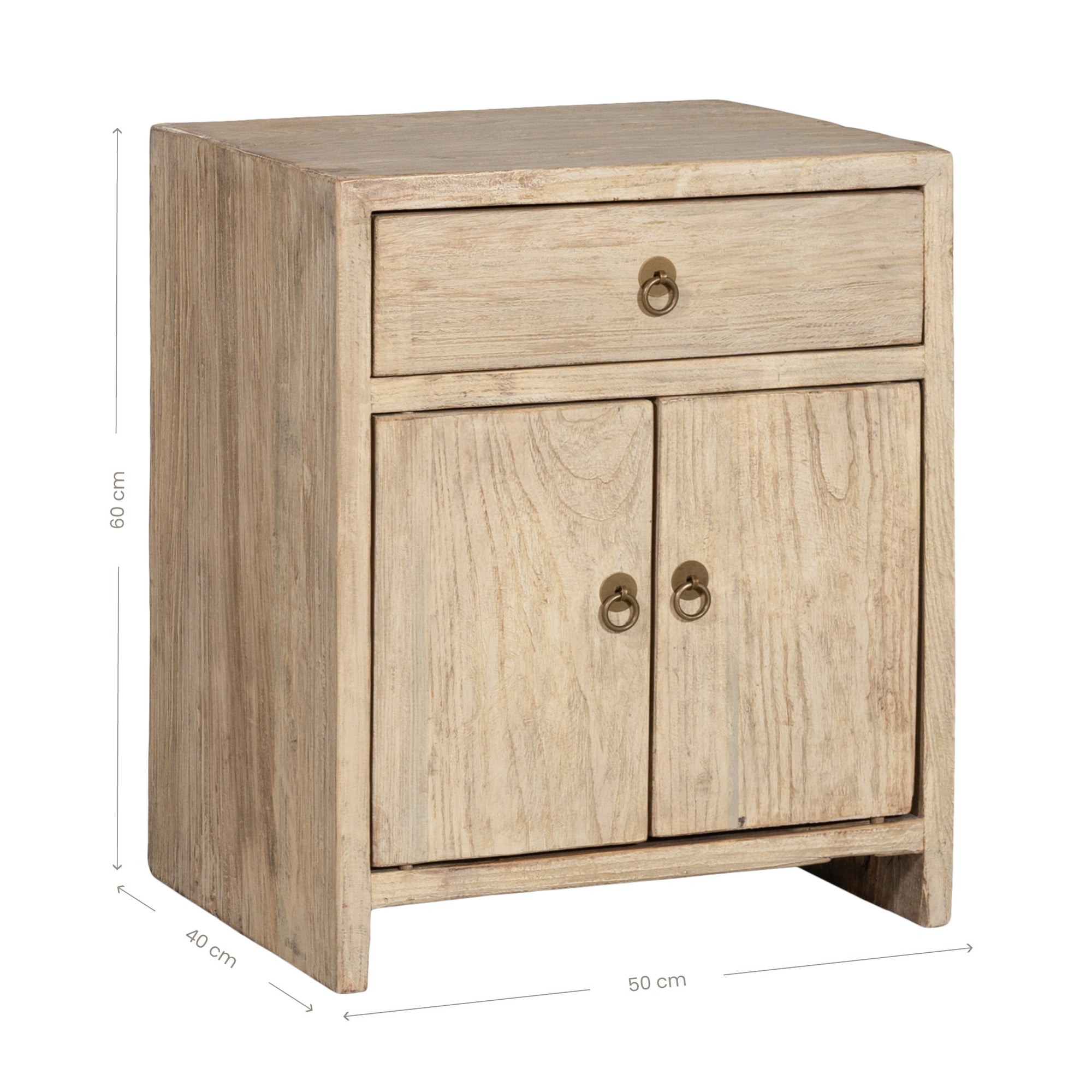 Marina Elm Bedside | Drift Uniqwa Collections